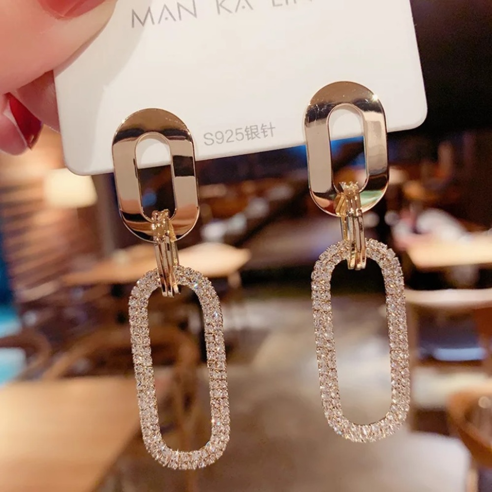 New 18k gold plated luxury Earrings